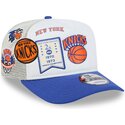 kepure-islenkta-balta-snapback-hardwood-classics-9fifty-a-frame-precurved-new-york-knicks-nba-new-era