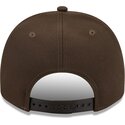 kepure-islenkta-ruda-snapback-9fifty-a-frame-precurved-visor-pin-atlanta-braves-mlb-new-era