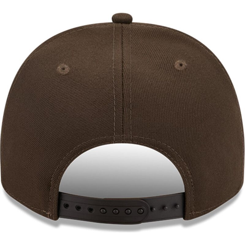 kepure-islenkta-ruda-snapback-9fifty-a-frame-precurved-visor-pin-atlanta-braves-mlb-new-era