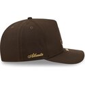 kepure-islenkta-ruda-snapback-9fifty-a-frame-precurved-visor-pin-atlanta-braves-mlb-new-era