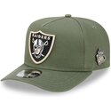 kepure-islenkta-zalia-snapback-9fifty-a-frame-precurved-side-pin-las-vegas-raiders-nfl-new-era