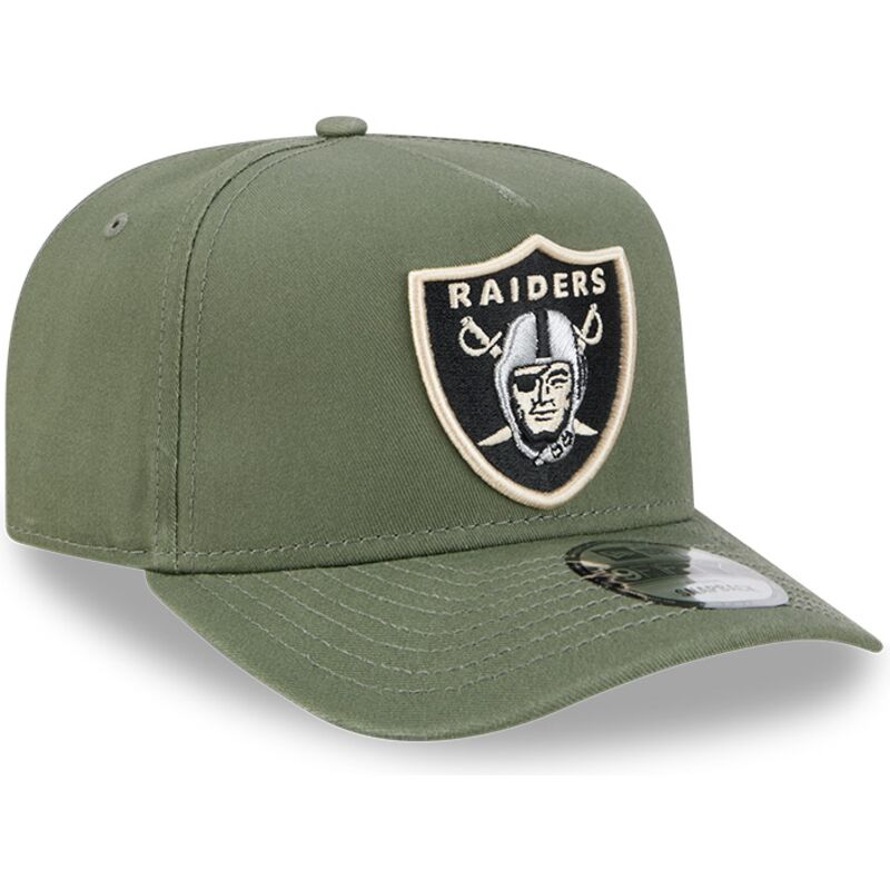 kepure-islenkta-zalia-snapback-9fifty-a-frame-precurved-side-pin-las-vegas-raiders-nfl-new-era