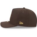 kepure-islenkta-ruda-snapback-9fifty-a-frame-precurved-visor-pin-los-angeles-dodgers-mlb-new-era