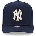 kepure-islenkta-tamsiai-melyna-snapback-9fifty-a-frame-precurved-visor-pin-new-york-yankees-mlb-new-era