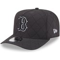 kepure-islenkta-juoda-snapback-9fifty-a-frame-precurved-checkered-boston-red-sox-mlb-new-era