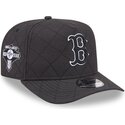 kepure-islenkta-juoda-snapback-9fifty-a-frame-precurved-checkered-boston-red-sox-mlb-new-era