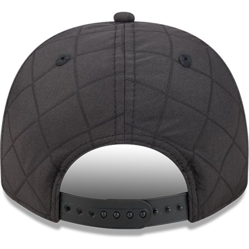 kepure-islenkta-juoda-snapback-9fifty-a-frame-precurved-checkered-los-angeles-dodgers-mlb-new-era