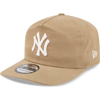 Kepurė išlenkta smėlio snapback 19TWENTY Precurved New York Yankees MLB New Era