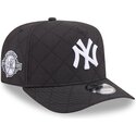 kepure-islenkta-juoda-snapback-9fifty-a-frame-precurved-checkered-new-york-yankees-mlb-new-era