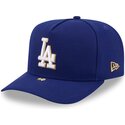 kepure-islenkta-melyna-snapback-9fifty-a-frame-precurved-visor-pin-los-angeles-dodgers-mlb-new-era