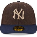 kepure-islenkta-ruda-priglundanti-59fifty-precurved-new-york-yankees-mlb-new-era
