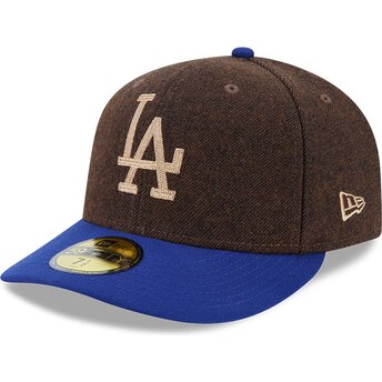 Kepurė išlenkta ruda priglundanti 59FIFTY Precurved Los Angeles Dodgers MLB New Era