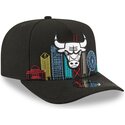 kepure-islenkta-juoda-snapback-9fifty-a-frame-precurved-skyline-chicago-bulls-nba-new-era