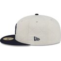 kepure-plokscia-balta-priglundanti-59fifty-checkered-new-york-yankees-mlb-new-era