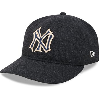 Kepurė išlenkta juoda reguliuojamas 9FIFTY Retro Crown Precurved New York Yankees MLB New Era