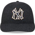 kepure-islenkta-juoda-reguliuojamas-9fifty-retro-crown-precurved-new-york-yankees-mlb-new-era
