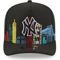 kepure-islenkta-juoda-snapback-9fifty-a-frame-precurved-skyline-new-york-yankees-mlb-new-era