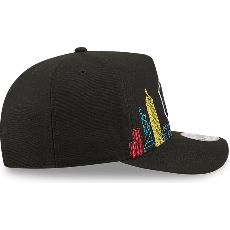 kepure-islenkta-juoda-snapback-9fifty-a-frame-precurved-skyline-new-york-yankees-mlb-new-era