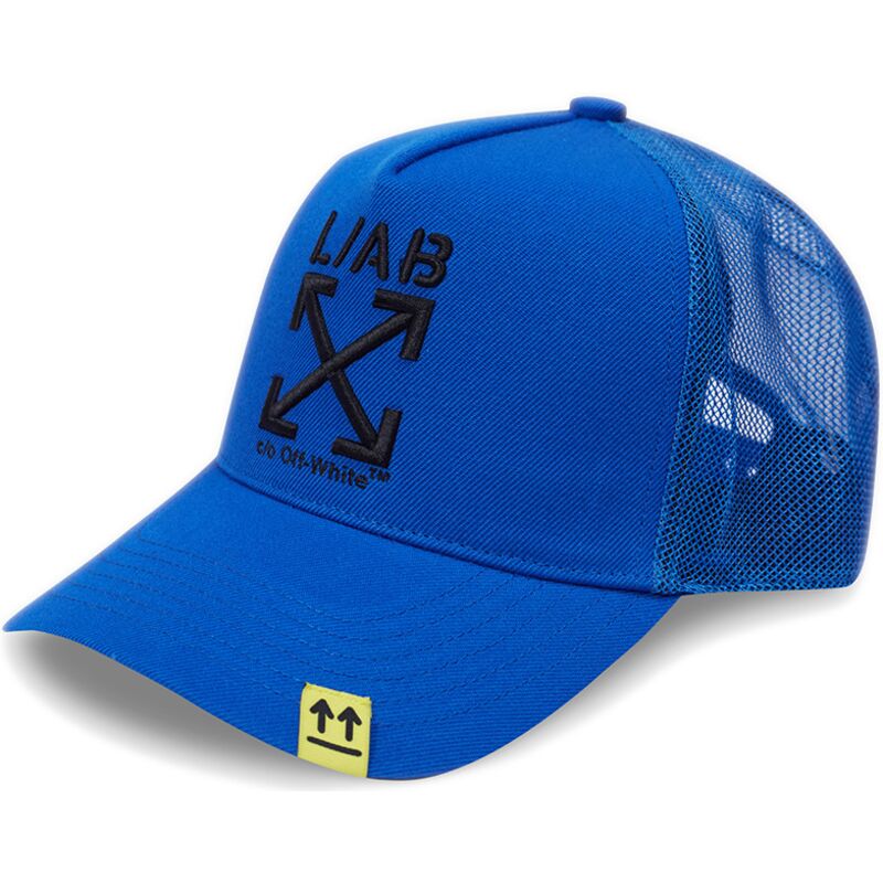 kepure-islenkta-melyna-snapback-clamp-arrows-l-ab-c-o-off-white