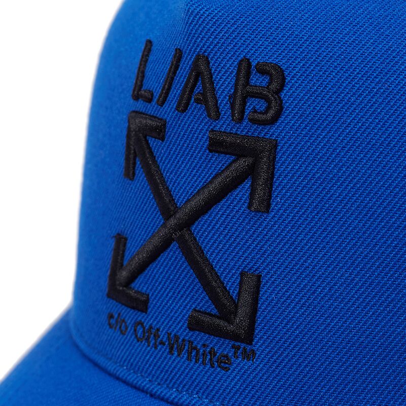kepure-islenkta-melyna-snapback-clamp-arrows-l-ab-c-o-off-white