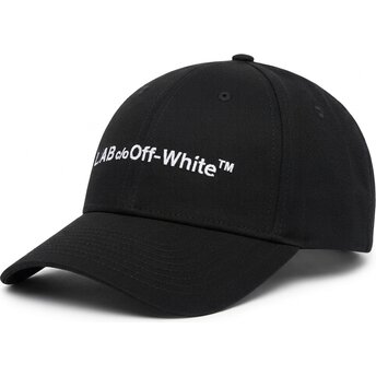 Kepurė išlenkta juoda reguliuojamas Horizontal Embroidered Twill L/AB c/o Off-White™