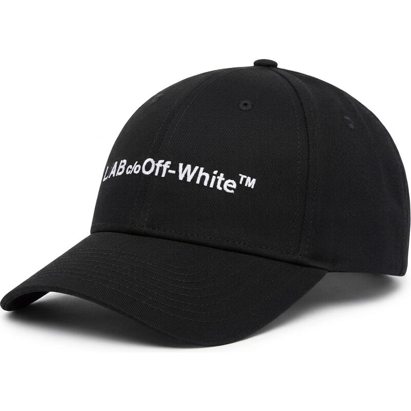 kepure-islenkta-juoda-reguliuojamas-horizontal-embroidered-twill-l-ab-c-o-off-white