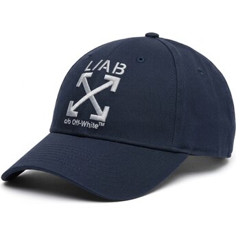 Kepurė išlenkta tamsiai mėlyna reguliuojamas Clamp Arrows Twill L/AB c/o Off-White™