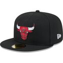 kepure-plokscia-juoda-priglundanti-59fifty-rhinestone-badge-chicago-bulls-nba-new-era