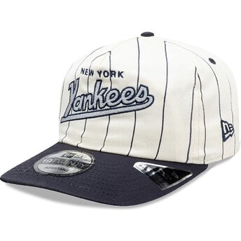 Kepurė išlenkta tamsiai mėlyna snapback 19TWENTY Pinstripe New York Yankees MLB New Era