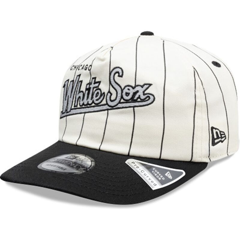 kepure-islenkta-juoda-snapback-19twenty-pinstripe-chicago-white-sox-mlb-new-era