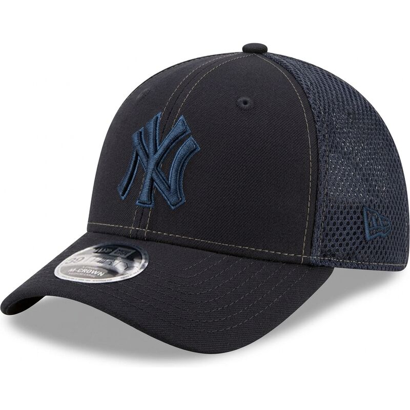 kepure-islenkta-tamsiai-melyna-priglundanti-39thirty-m-crown-neo-new-york-yankees-mlb-new-era