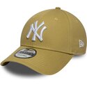 kepure-islenkta-chaki-reguliuojamas-9forty-league-essential-new-york-yankees-mlb-new-era