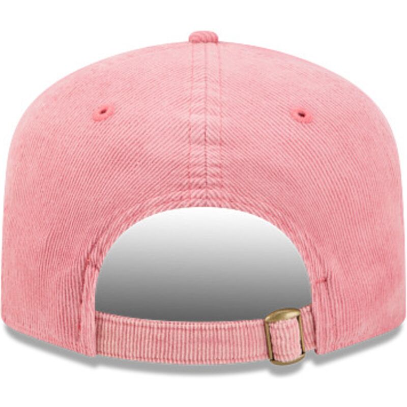 kepure-islenkta-rozine-reguliuojamas-19twenty-precurved-corduroy-pastel-new-york-yankees-mlb-new-era