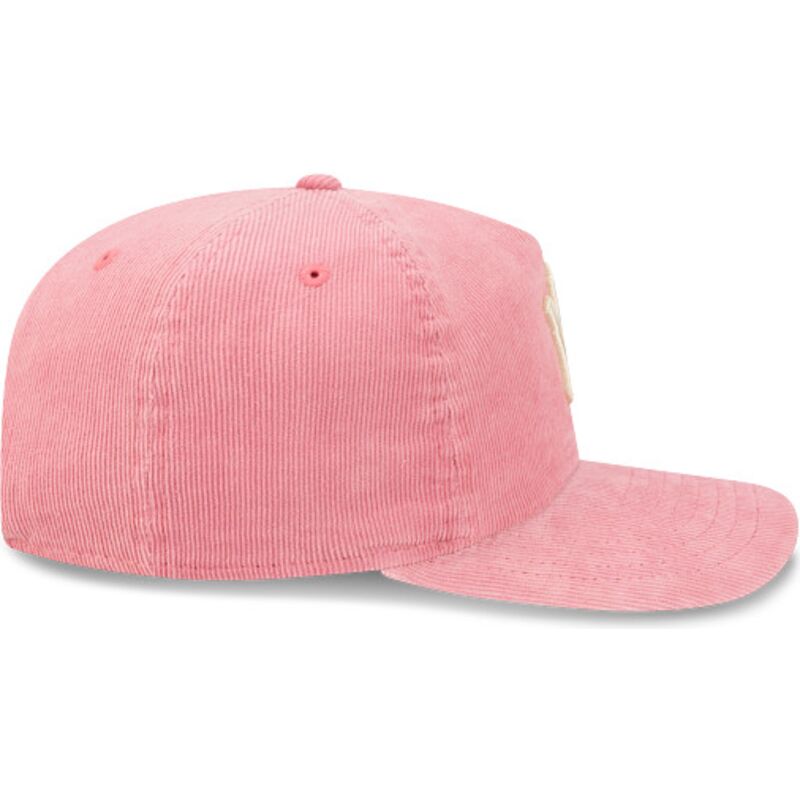 kepure-islenkta-rozine-reguliuojamas-19twenty-precurved-corduroy-pastel-new-york-yankees-mlb-new-era
