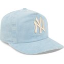 kepure-islenkta-melyna-reguliuojamas-19twenty-precurved-corduroy-pastel-new-york-yankees-mlb-new-era