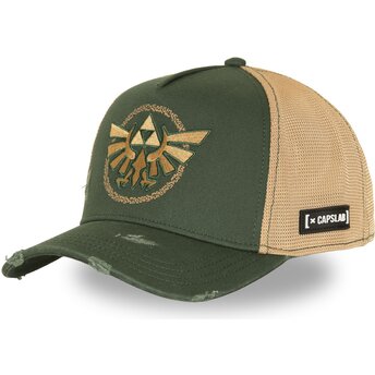 Kepurė išlenkta žalia snapback CLZEL1 LIN Trijėgė The Legend Of Zelda Capslab