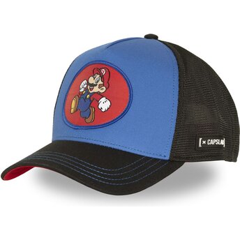 Kepurė išlenkta mėlyna snapback SMB3 MAR Bros. Mario Super Mario Bros. Capslab