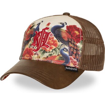 Kepurė išlenkta ruda snapback N°276 Natsu Rock’nFreeLife