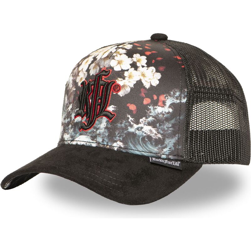 kepure-islenkta-juoda-snapback-n274-sakura-wave-rocknfreelife