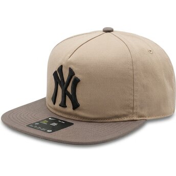 Kepurė plokščia smėlio reguliuojamas Pro Unstructured 5 Panel New York Yankees MLB Nike