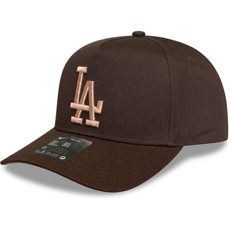 kepure-islenkta-ruda-snapback-rise-structured-a-frame26-los-angeles-dodgers-mlb-nike