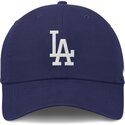 kepure-islenkta-melyna-reguliuojamas-club-unstructured-organic-cotton-los-angeles-dodgers-mlb-nike
