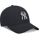 kepure-islenkta-tamsiai-melyna-reguliuojamas-club-unstructured-organic-cotton-new-york-yankees-mlb-nike