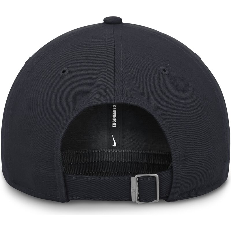 kepure-islenkta-tamsiai-melyna-reguliuojamas-club-unstructured-organic-cotton-new-york-yankees-mlb-nike