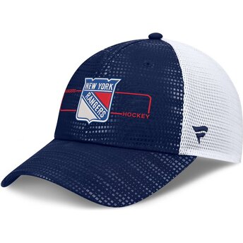 Kepurė išlenkta tamsiai mėlyna snapback Structured Meshback New York Rangers NHL Fanatics