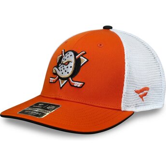 Kepurė išlenkta oranžinė snapback Structured Mid-Crown Anaheim Ducks NHL Fanatics