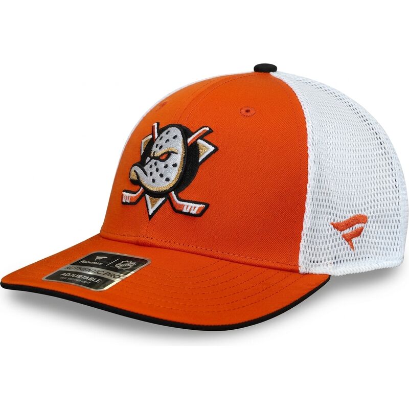 kepure-islenkta-oranzine-snapback-structured-mid-crown-anaheim-ducks-nhl-fanatics