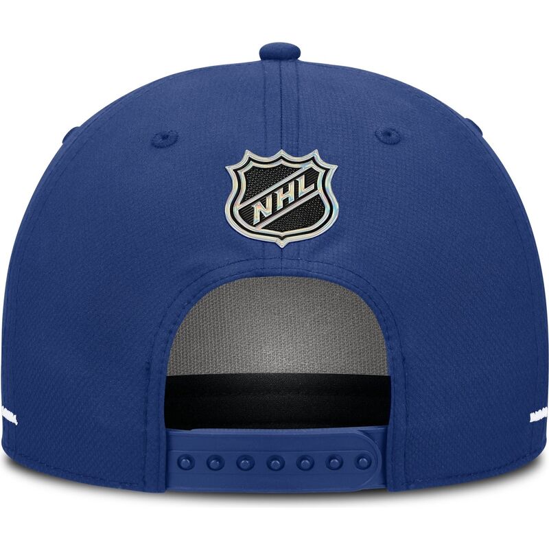 kepure-islenkta-melyna-snapback-structured-a-frame-toronto-maple-leafs-nhl-fanatics