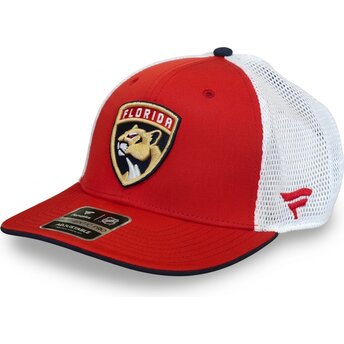 Kepurė išlenkta raudona snapback Structured Mid-Crown Florida Panthers NHL Fanatics
