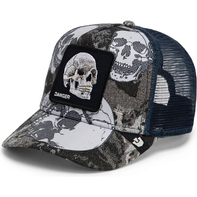 kepure-islenkta-juoda-snapback-bone-head-danger-the-farm-goorin-bros